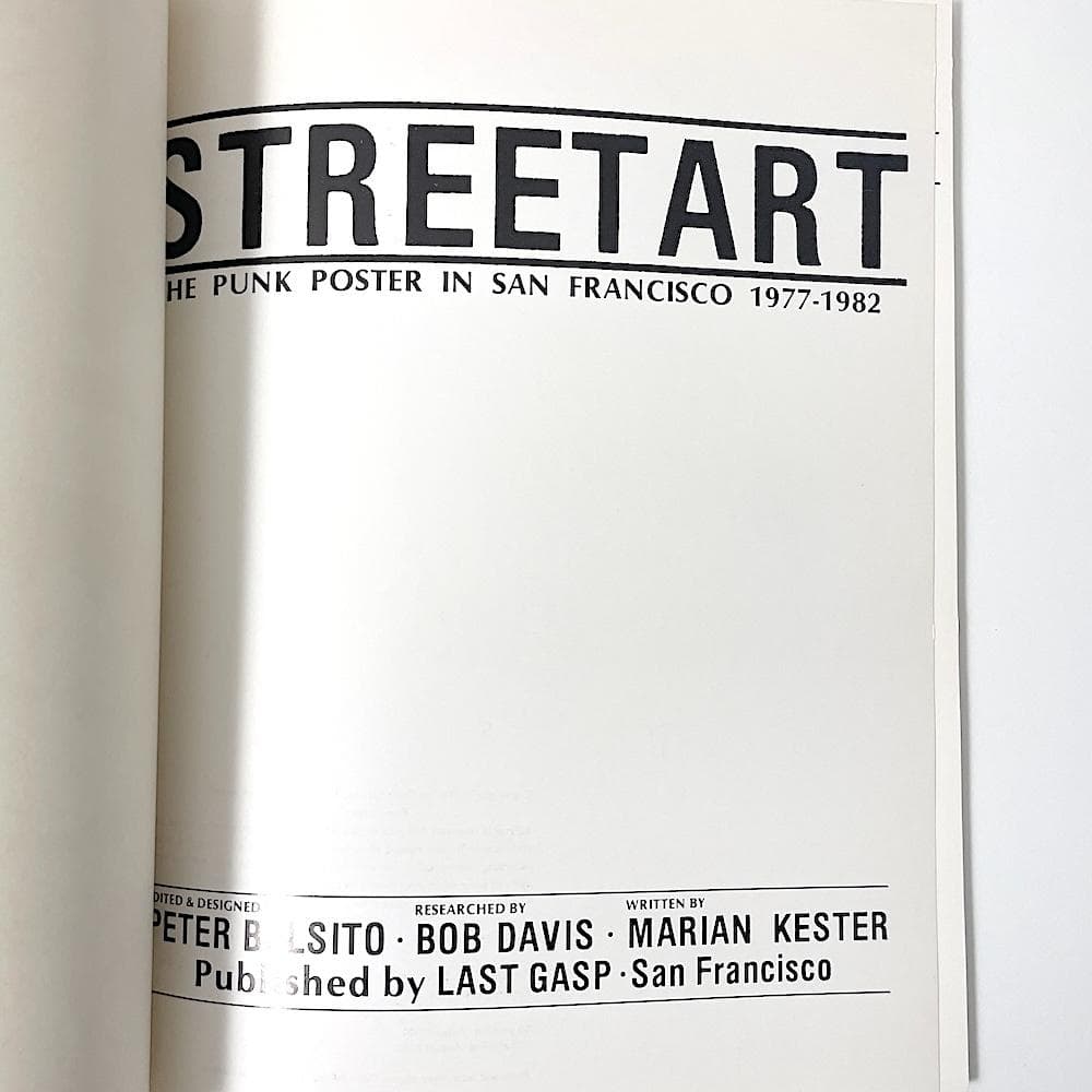 絶版本 STREETART THE PUNK POSTER IN SAN FR…