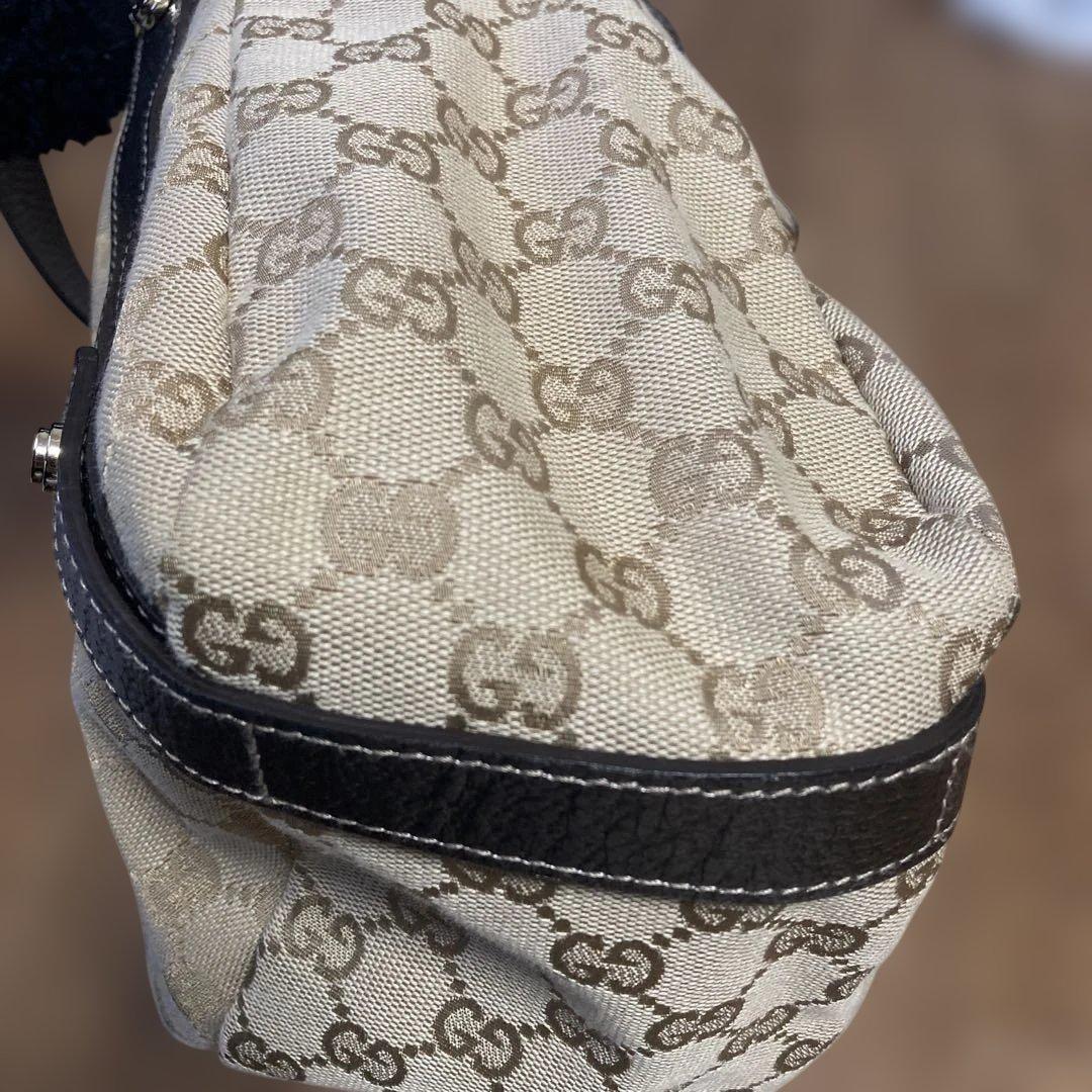 グッチ　GUCCI トートバッグ　GGキャンバス