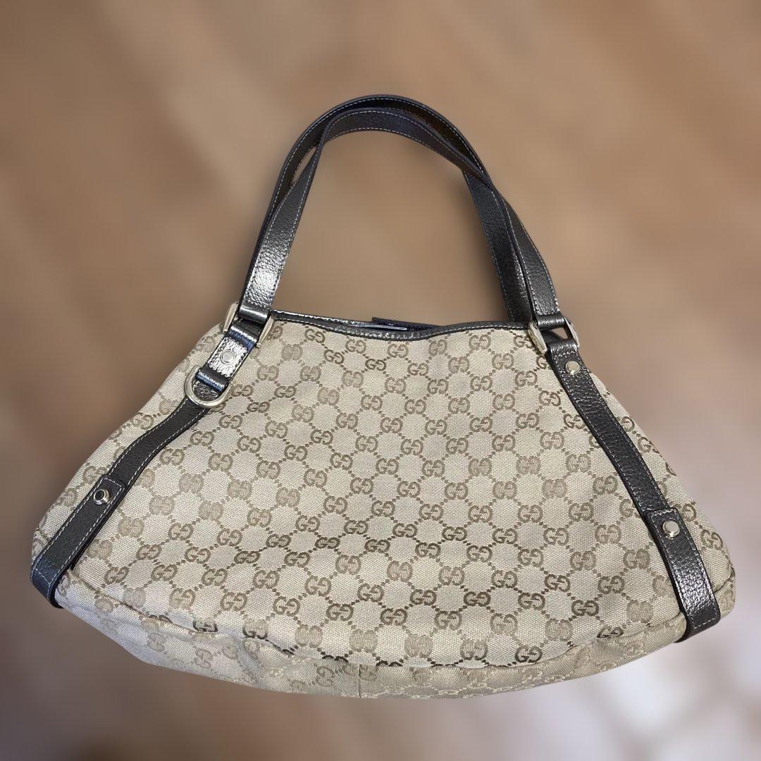 グッチ　GUCCI トートバッグ　GGキャンバス