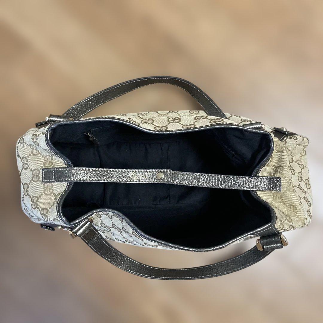 グッチ　GUCCI トートバッグ　GGキャンバス