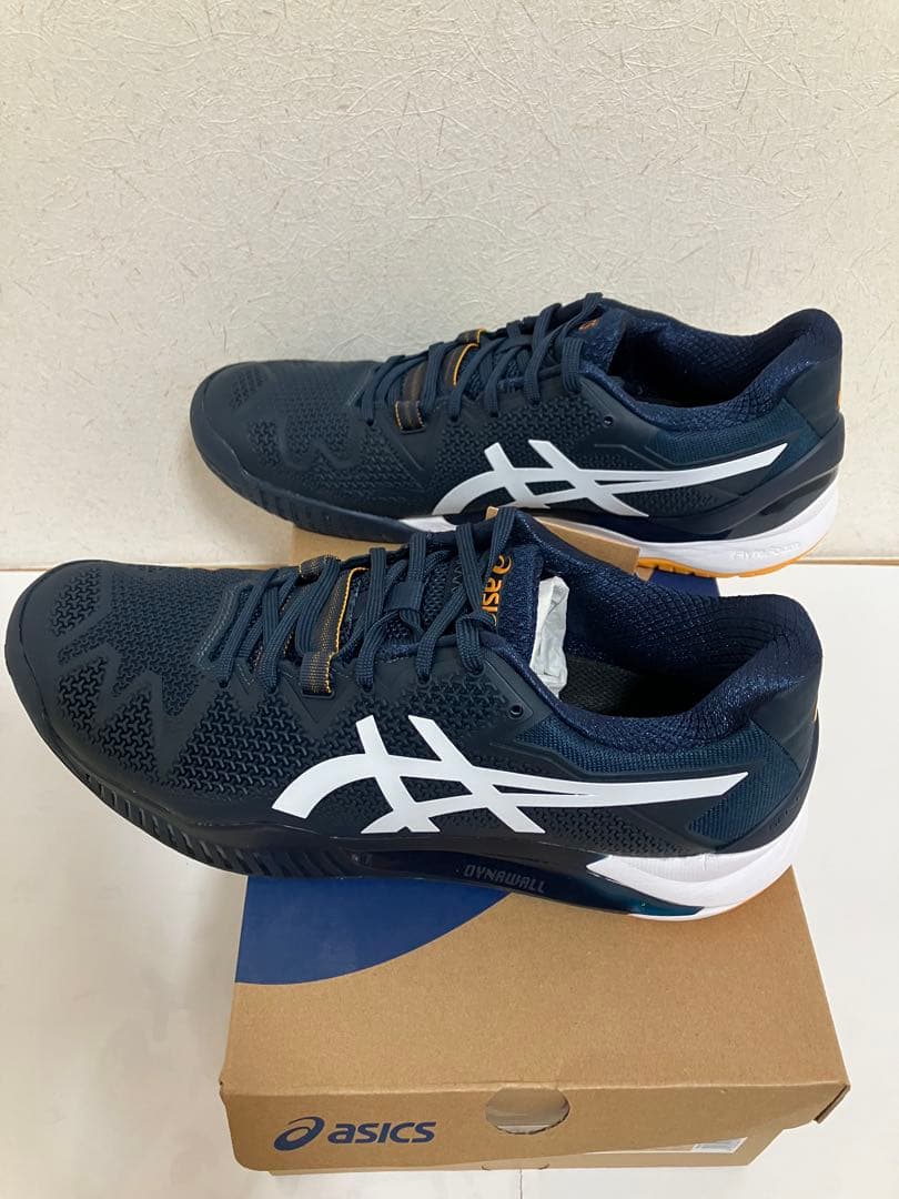 アシックス ゲルレゾリューション8 メンズ　26.5cm フレンチブルー　ac