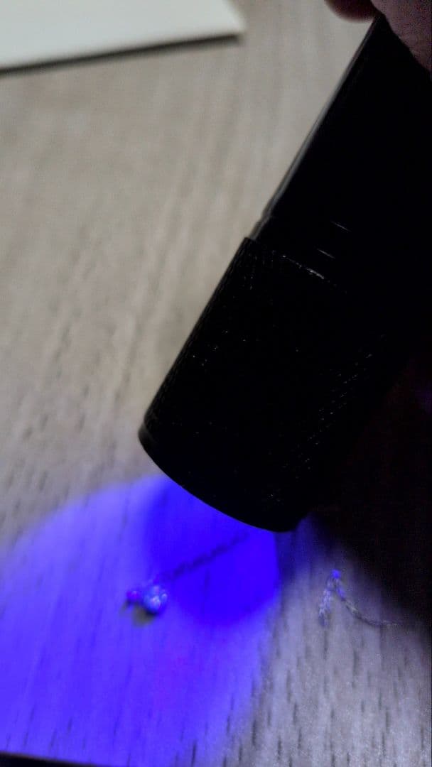 K18wg 0.10 刻印　　ネックレス