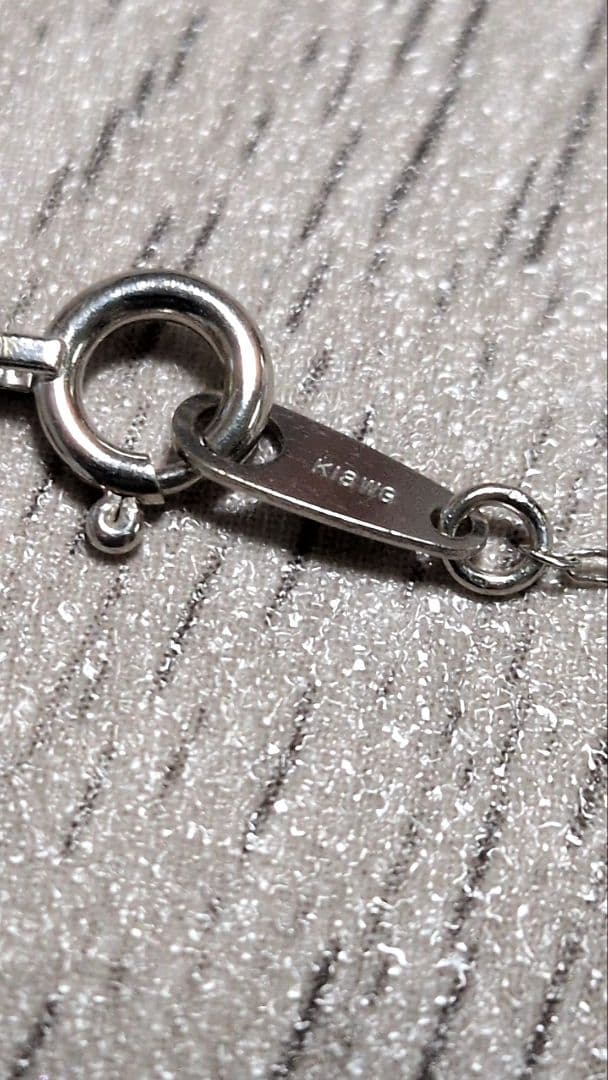 K18wg 0.10 刻印　　ネックレス