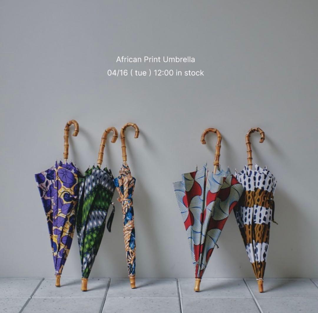 TODAYFUL新品未使用　African Print Umbrella