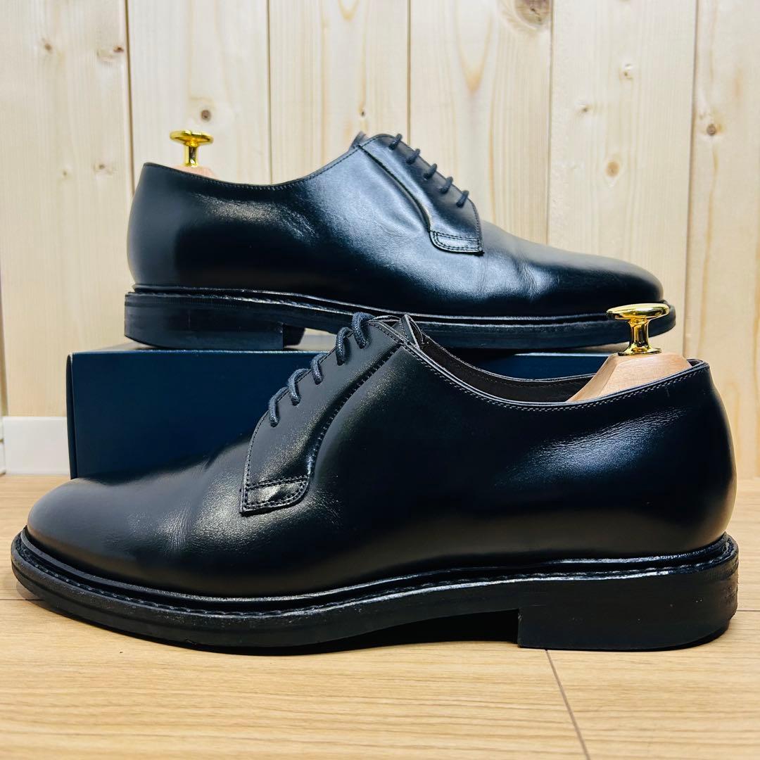 【極美品】ジャランスリウァヤ EDWARD プレーントゥ 黒 7.5 ダイナイト