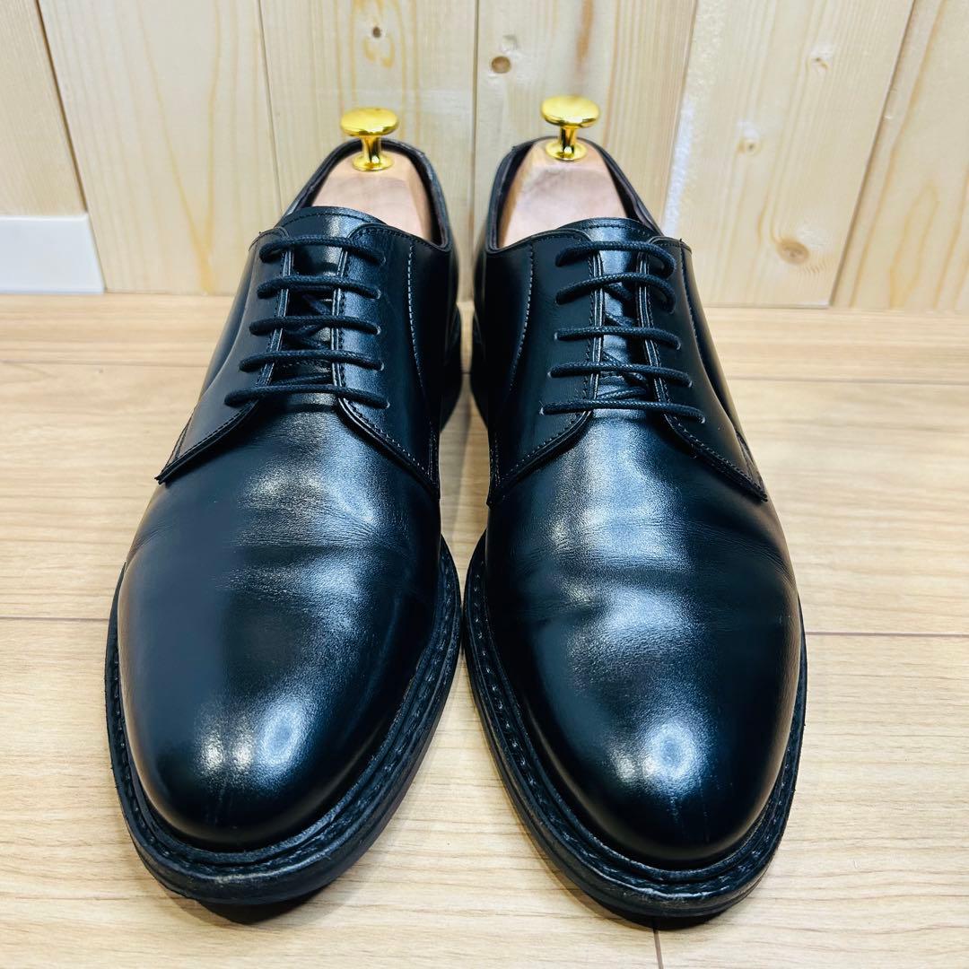 【極美品】ジャランスリウァヤ EDWARD プレーントゥ 黒 7.5 ダイナイト