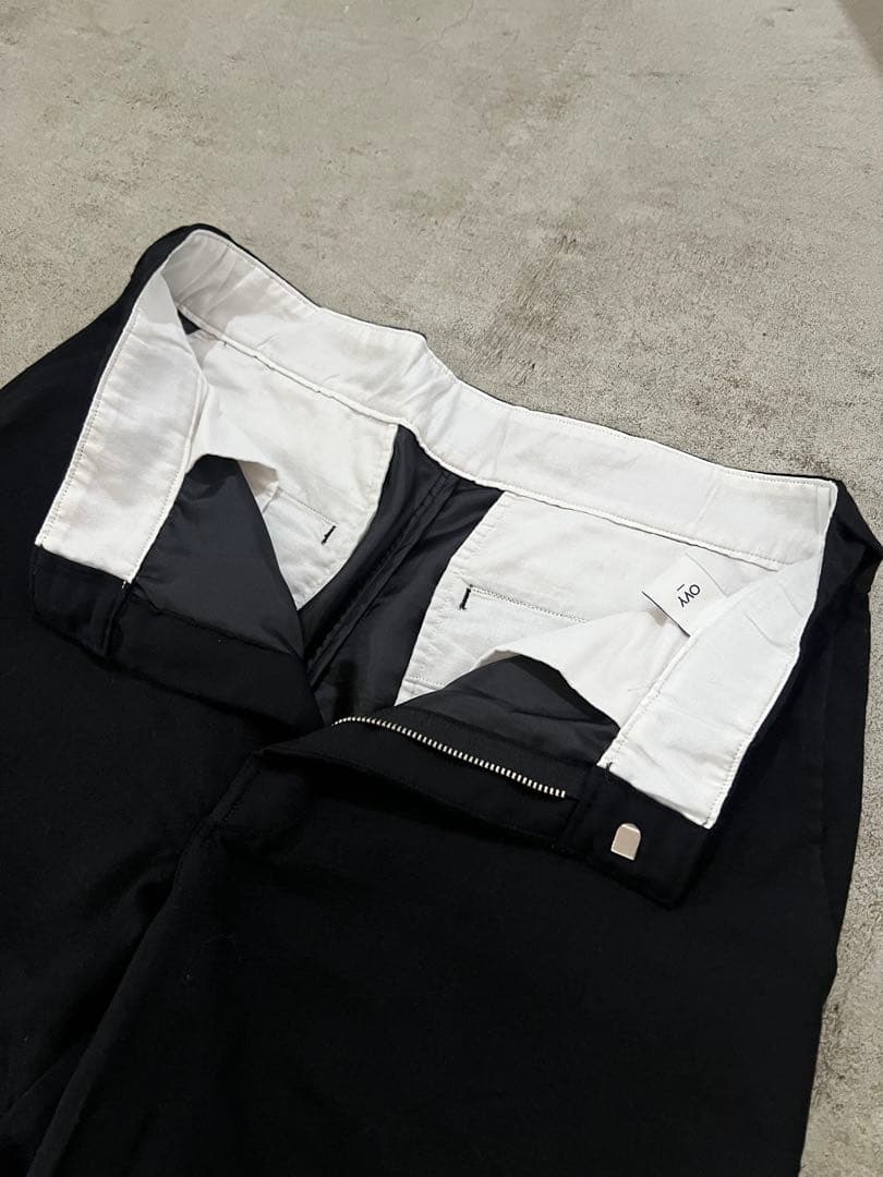 OVY Wool チノスラックス BLACK L ウール