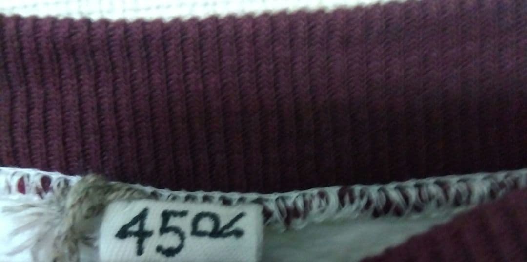 【新品未使用】45R プロパティロゴプリント裏毛の908スウェット　クレリック