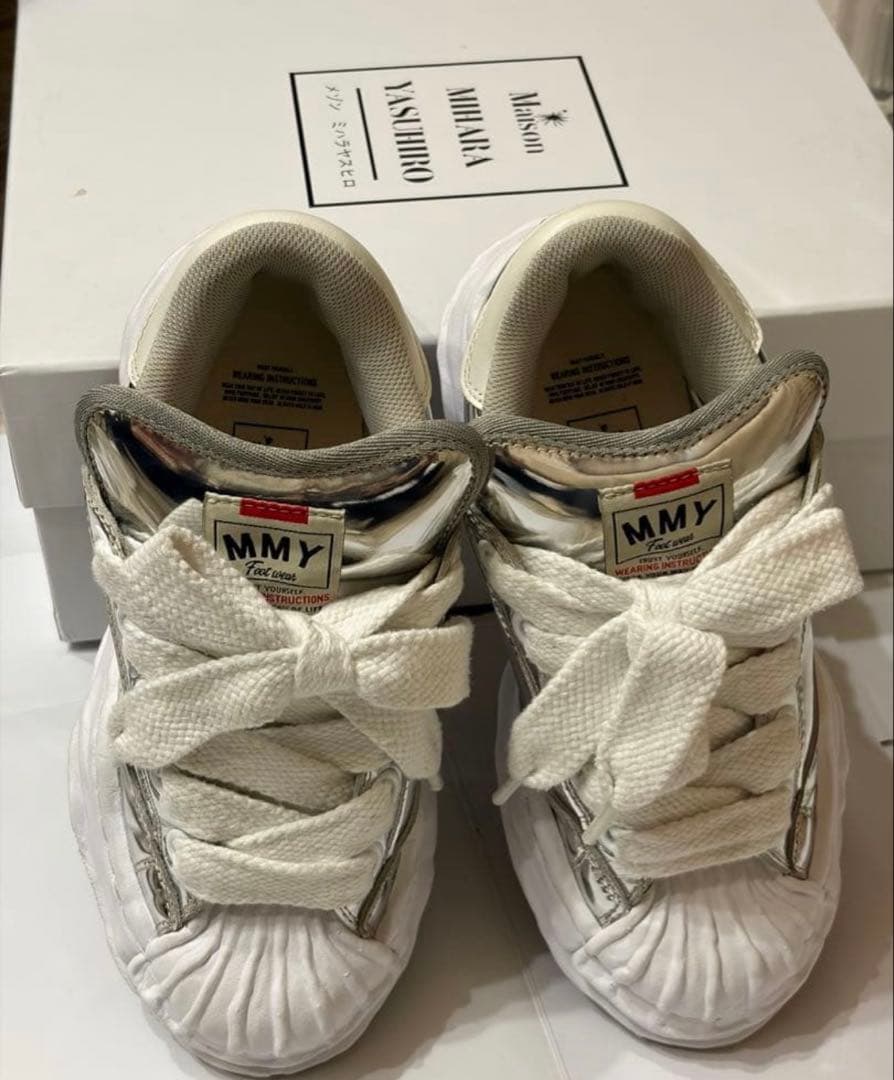 Maison Mihara Yasuhiro スニーカー シルバー