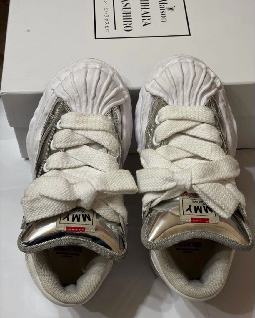 Maison Mihara Yasuhiro スニーカー シルバー