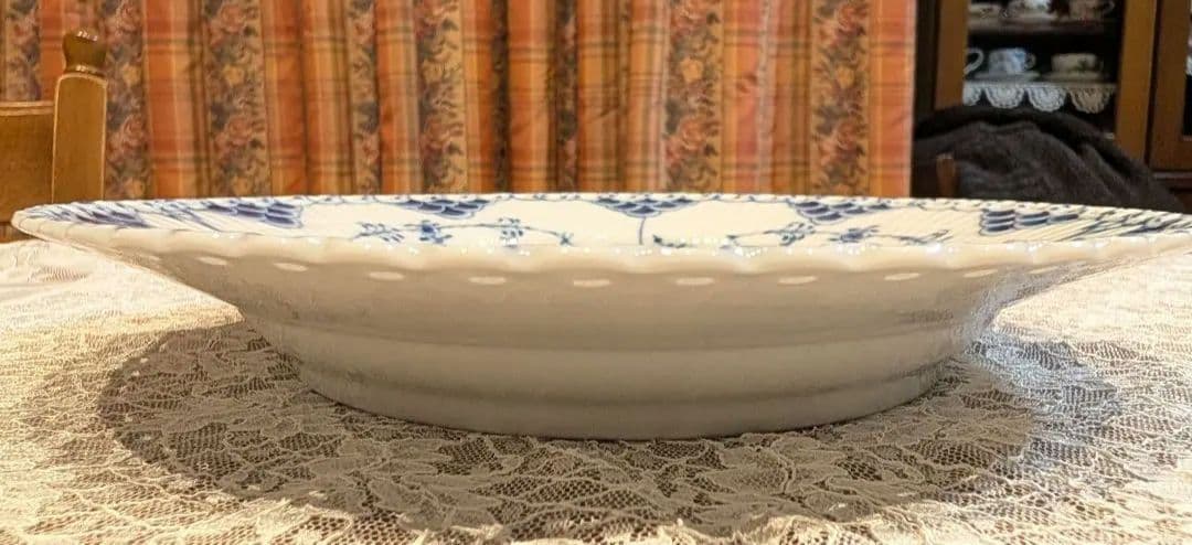 ロイヤルコペンハーゲン　ブルーフルーテッドフルレース　プレート　1枚