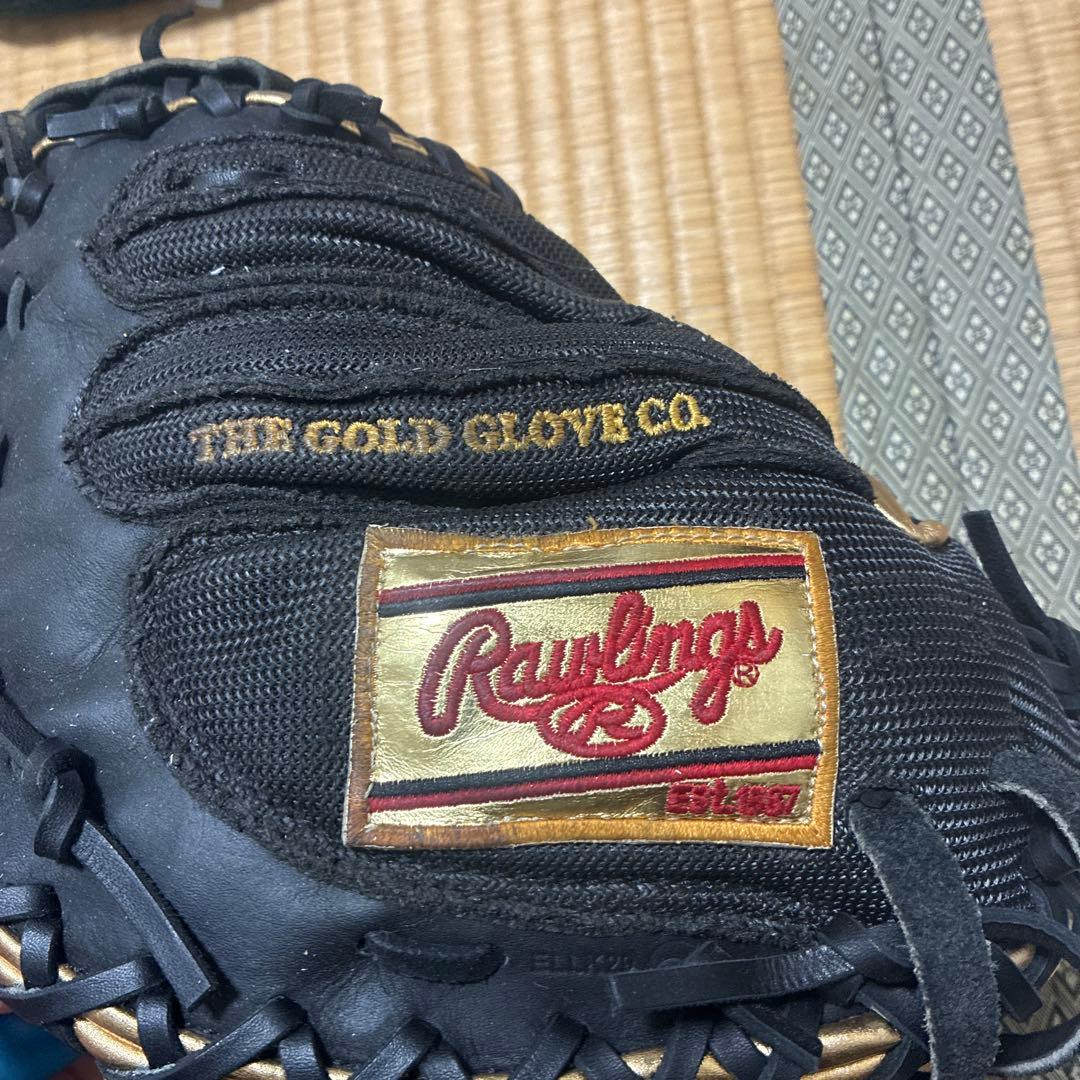 キャッチャーミット　モリーナモデル　ゴールドラベル