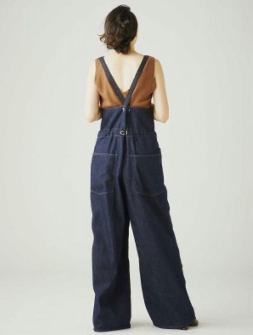 ジョンブル マリンパンツ　サスペンダーパンツ　オシャレ　大人サロペット