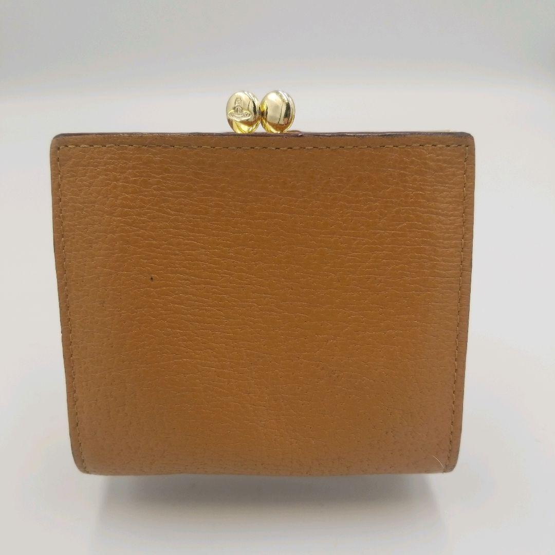 【美品】ヴィヴィアンウェストウッド　3つ折り財布　コンパクト　オーブ　がま口