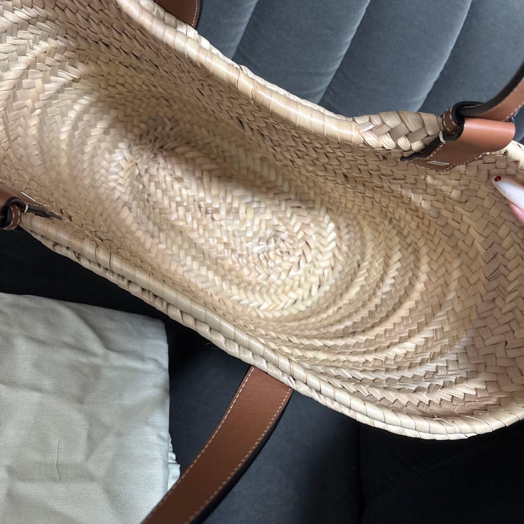 コ*ト様 【美品】ロエベ　バスケットバッグ　カゴバッグ　ミディアム