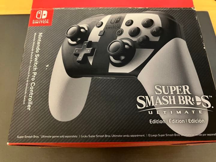 ニンテンドースイッチ　プロコントローラー　スマブラ仕様