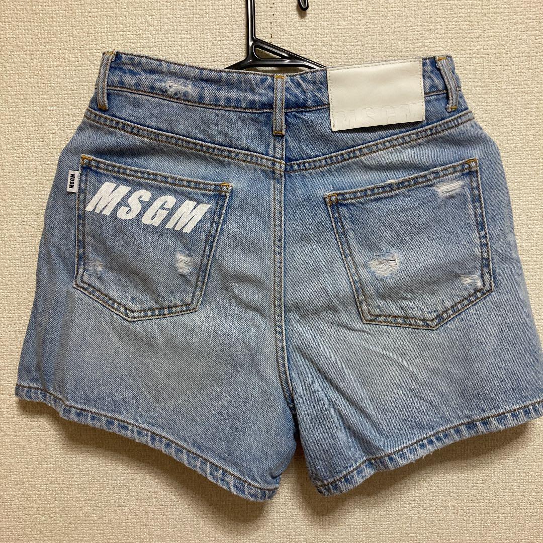 MSGM.ダメージショートパンツ
