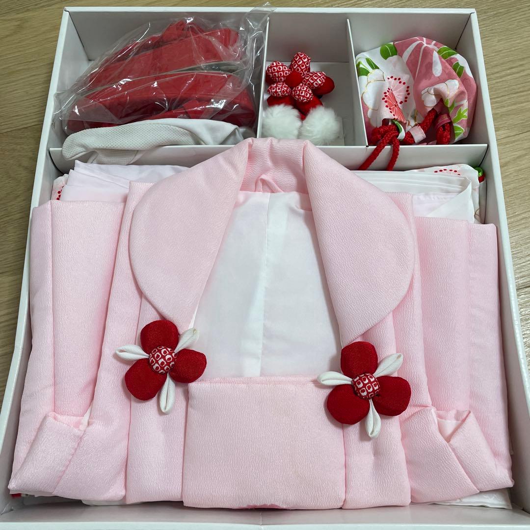 七五三衣装セット 3歳　花ひめ