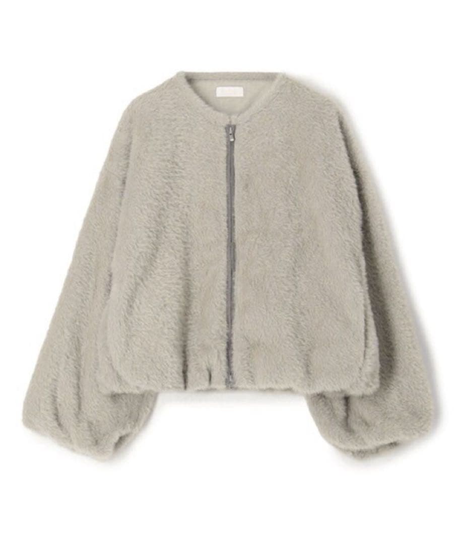 シャギージャージー ショートコクーンブルゾン tomorrowland新品未使用