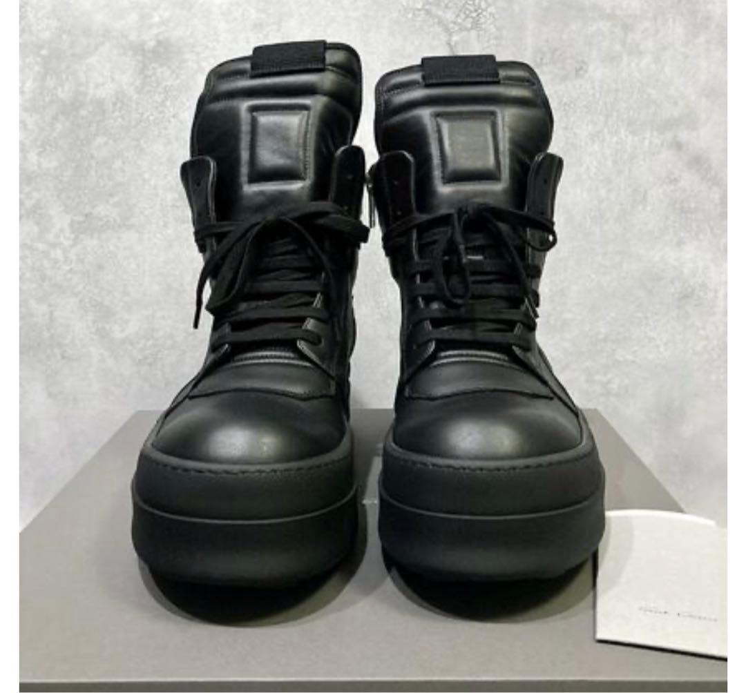 Rick Owens MEGA BUMPER GEOBASKET（BLACK）