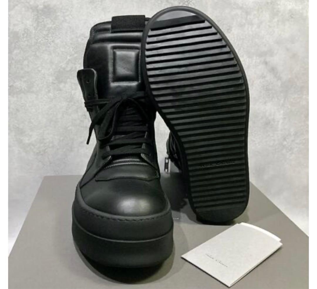 Rick Owens MEGA BUMPER GEOBASKET（BLACK）