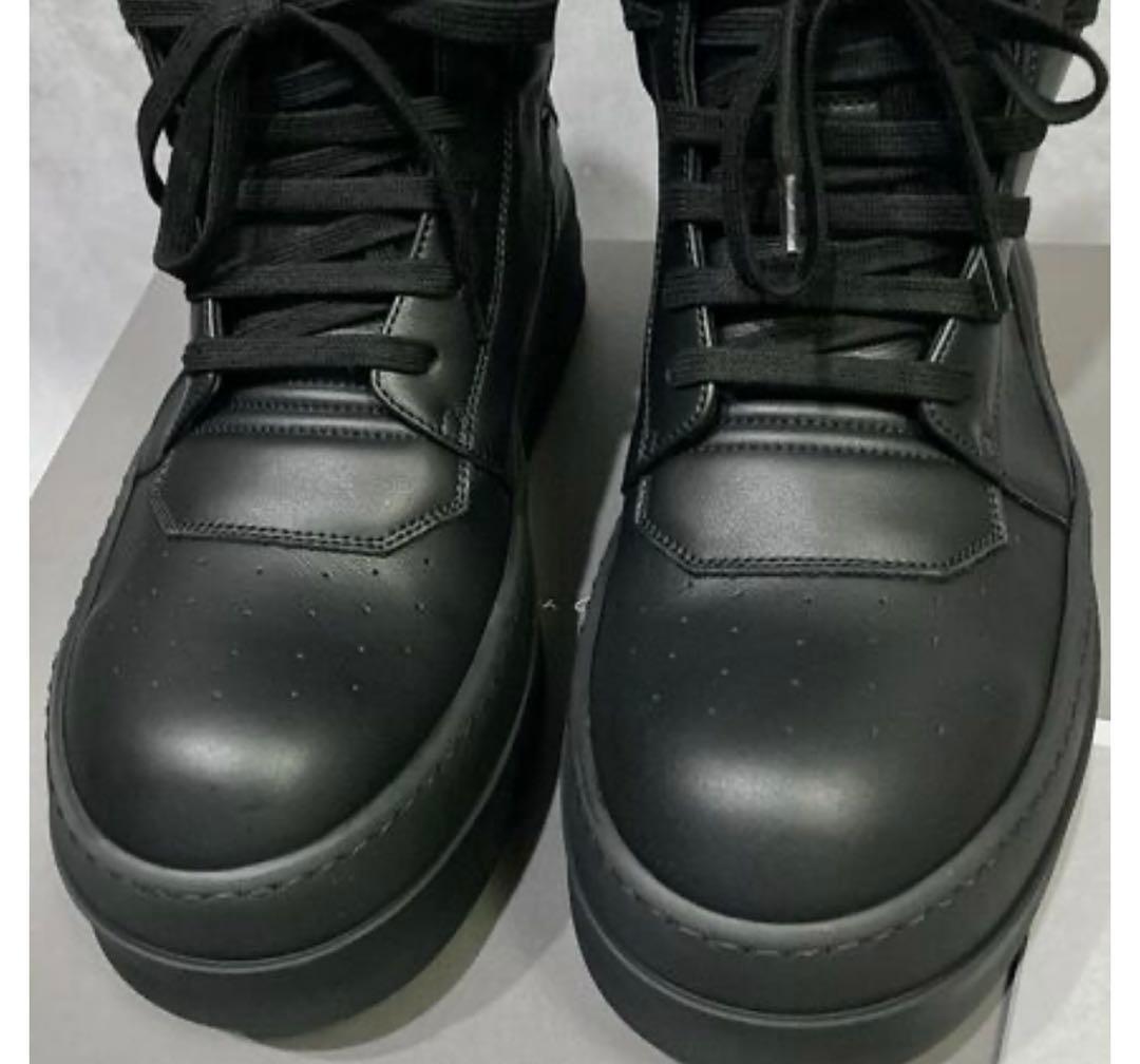 Rick Owens MEGA BUMPER GEOBASKET（BLACK）