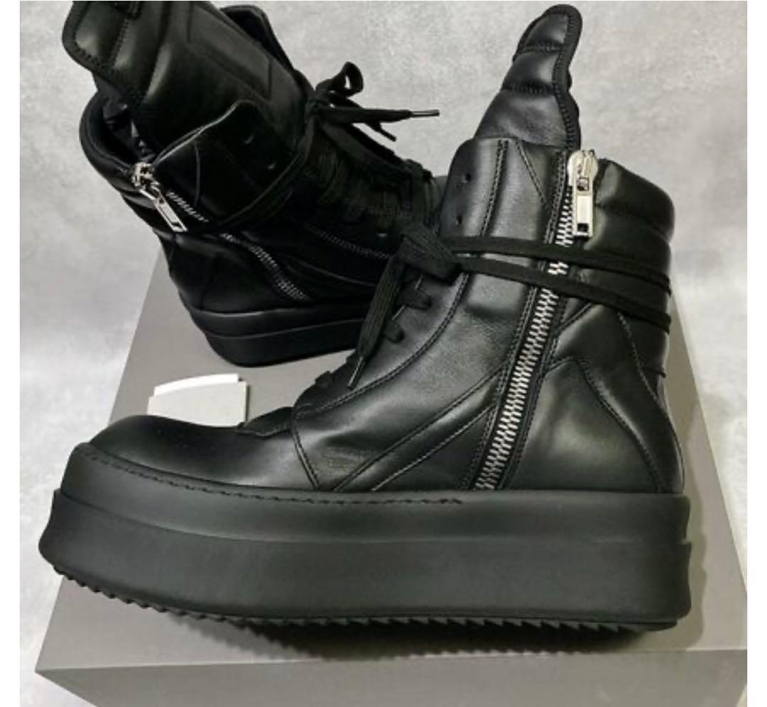 Rick Owens MEGA BUMPER GEOBASKET（BLACK）