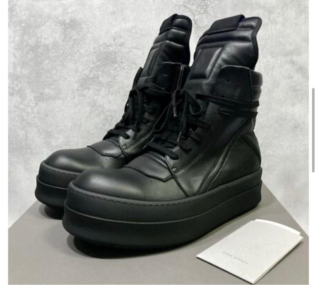 Rick Owens MEGA BUMPER GEOBASKET（BLACK）