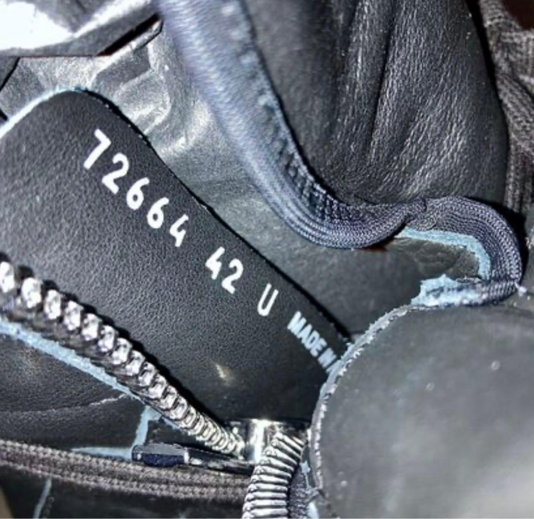 Rick Owens MEGA BUMPER GEOBASKET（BLACK）