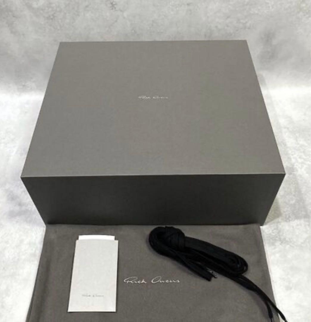 Rick Owens MEGA BUMPER GEOBASKET（BLACK）