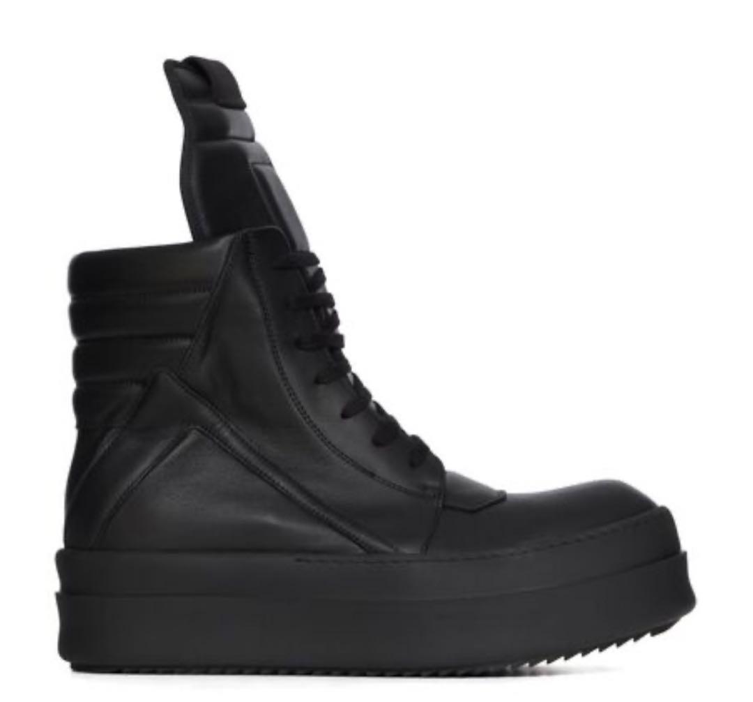 Rick Owens MEGA BUMPER GEOBASKET（BLACK）