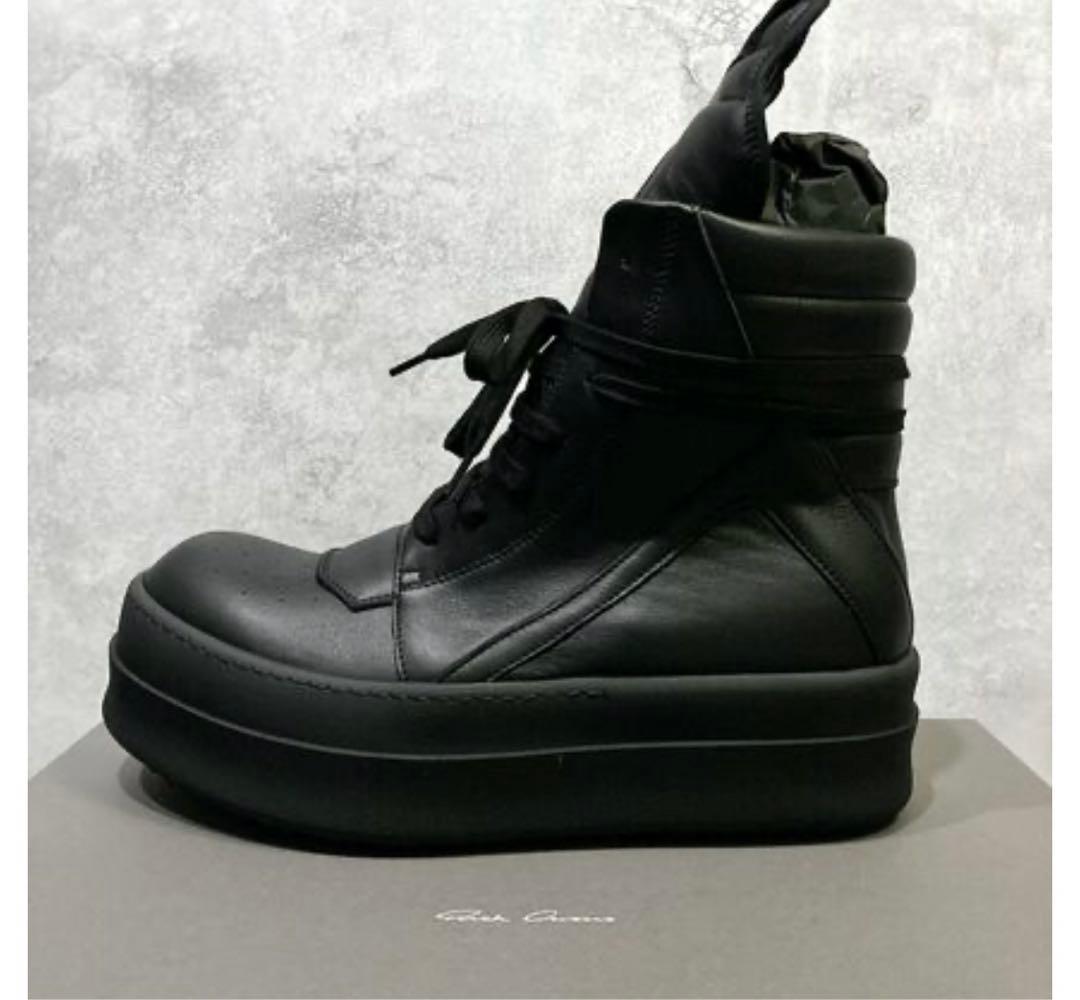 Rick Owens MEGA BUMPER GEOBASKET（BLACK）