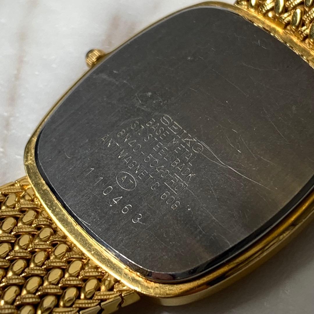 vintage SEIKO Dolce 腕時計 8N40-5040 gold