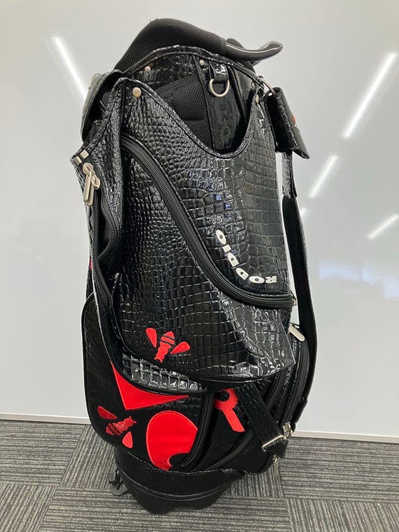 RODDIO ロッディオ キャディーバッグ RED ブラック　023