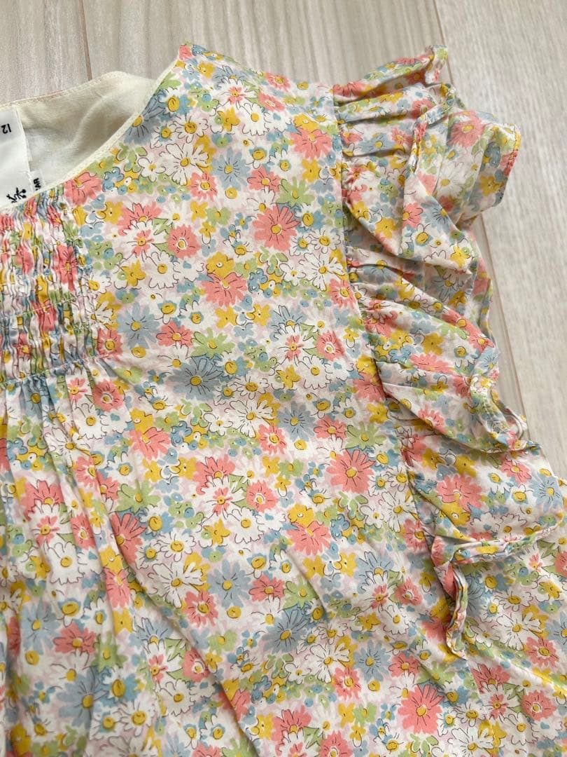 【美品】Bonpoint ボンポワン リバティ ワンピース12