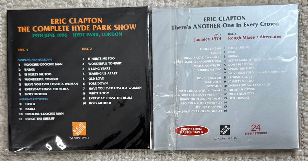 値引可‼️エリック・クラプトン 有名レーベルEC IS HERE CD12枚