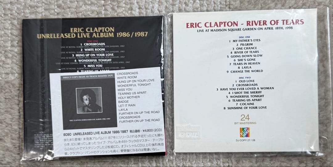 値引可‼️エリック・クラプトン 有名レーベルEC IS HERE CD12枚