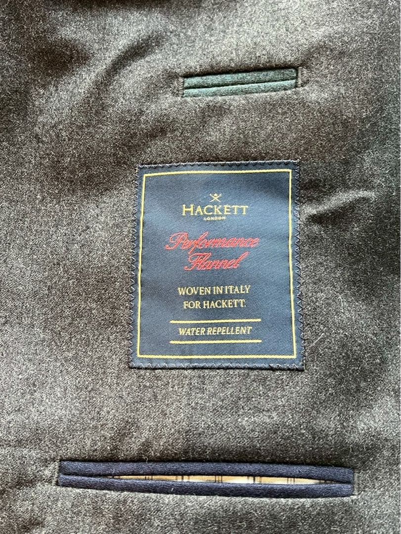 【極美品】Hackett Londonパフォーマンスフランネル　ジャケット