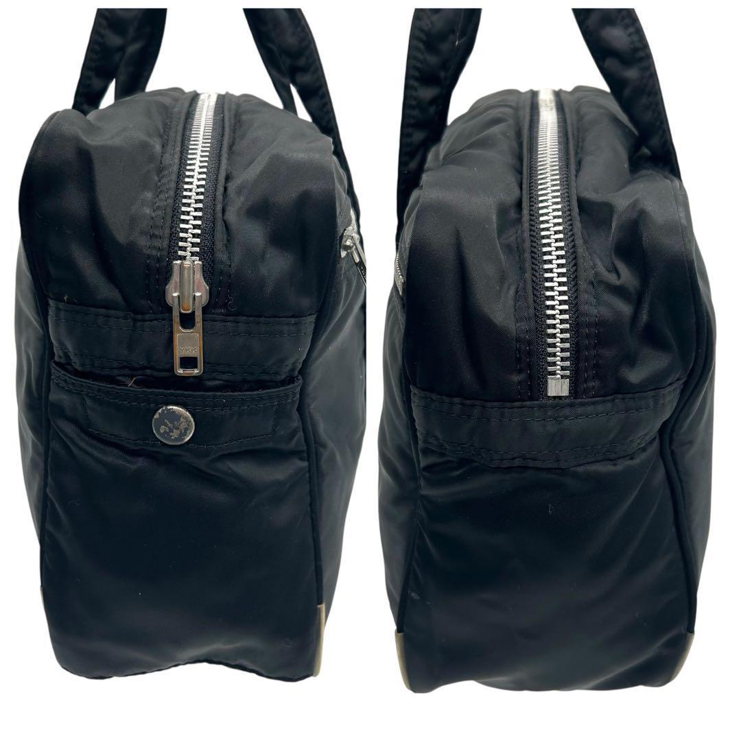 極美品 1420 HEAD PORTER タンカー ボストンバッグ A4 黒