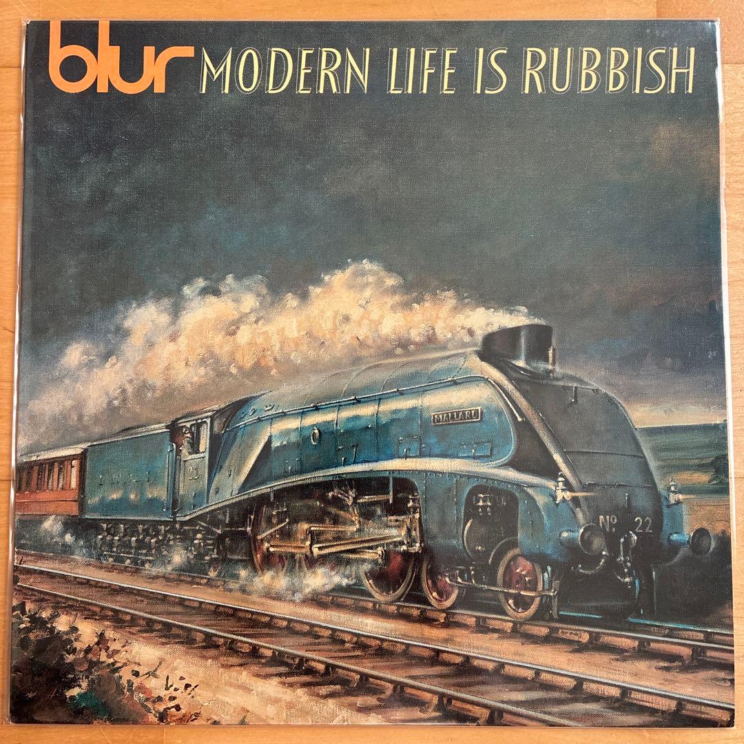 UKオリジナル盤LP BLUR / MODERN LIFE IS RUBBISH