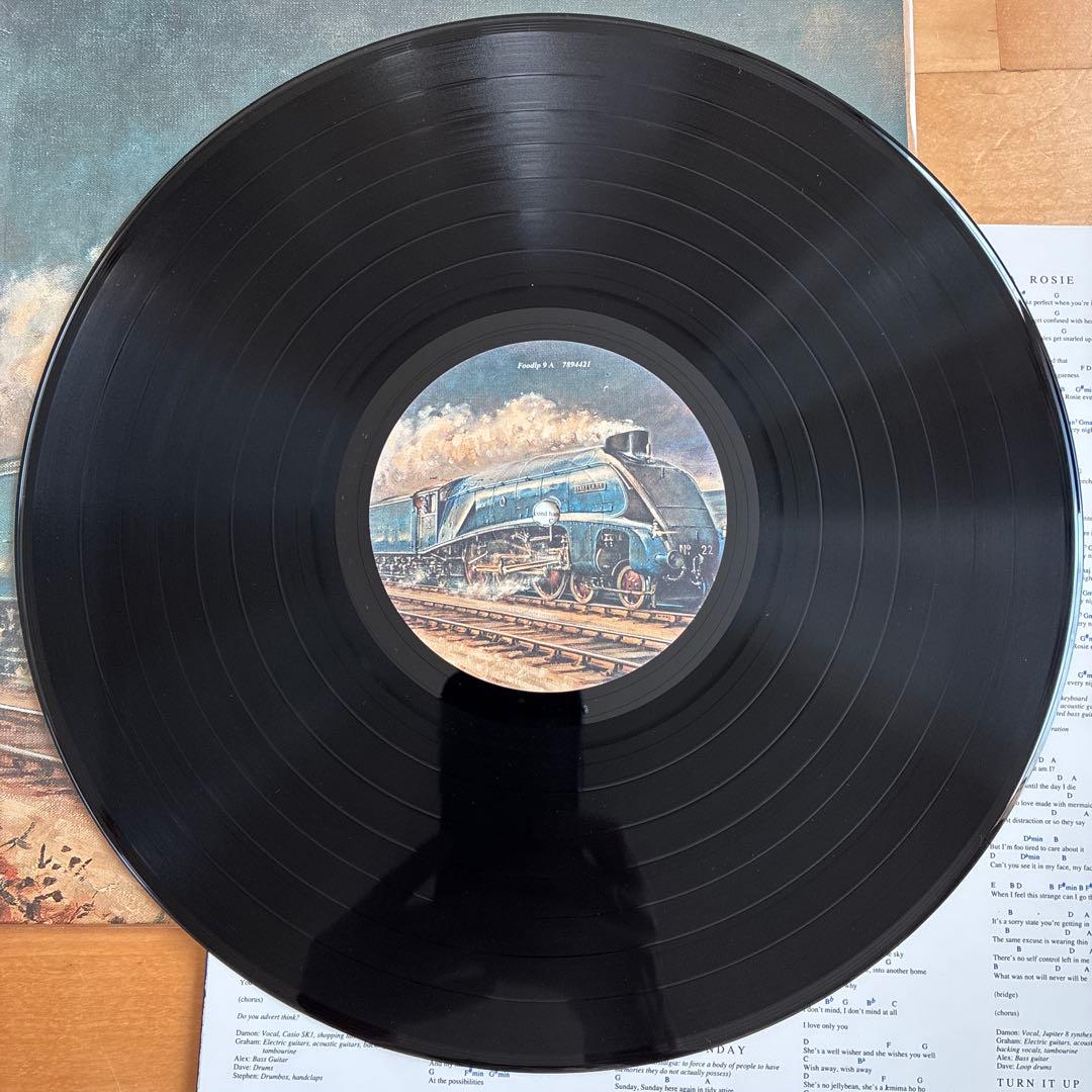 UKオリジナル盤LP BLUR / MODERN LIFE IS RUBBISH