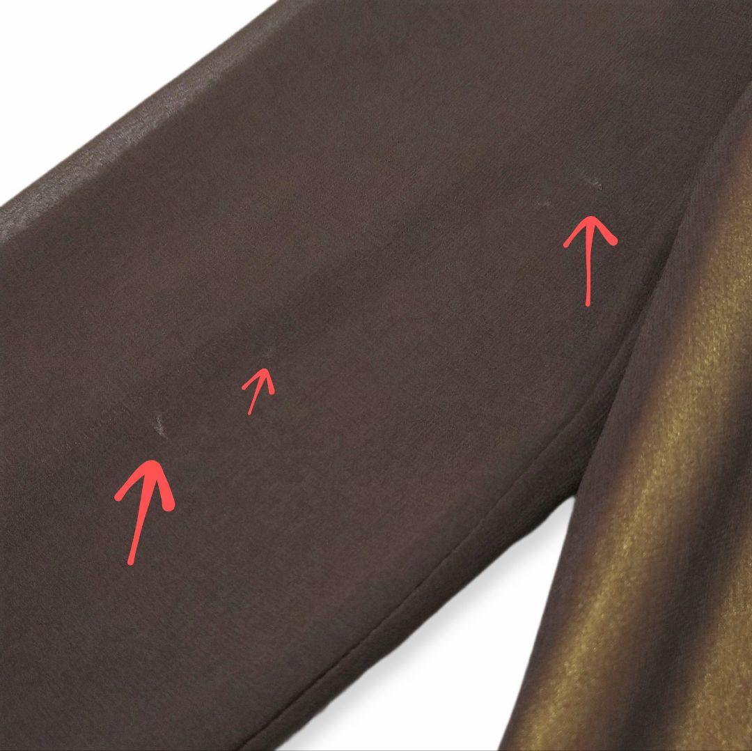 TOKUKO 1er VOL バックボタン 刺繍チュニックブラウス