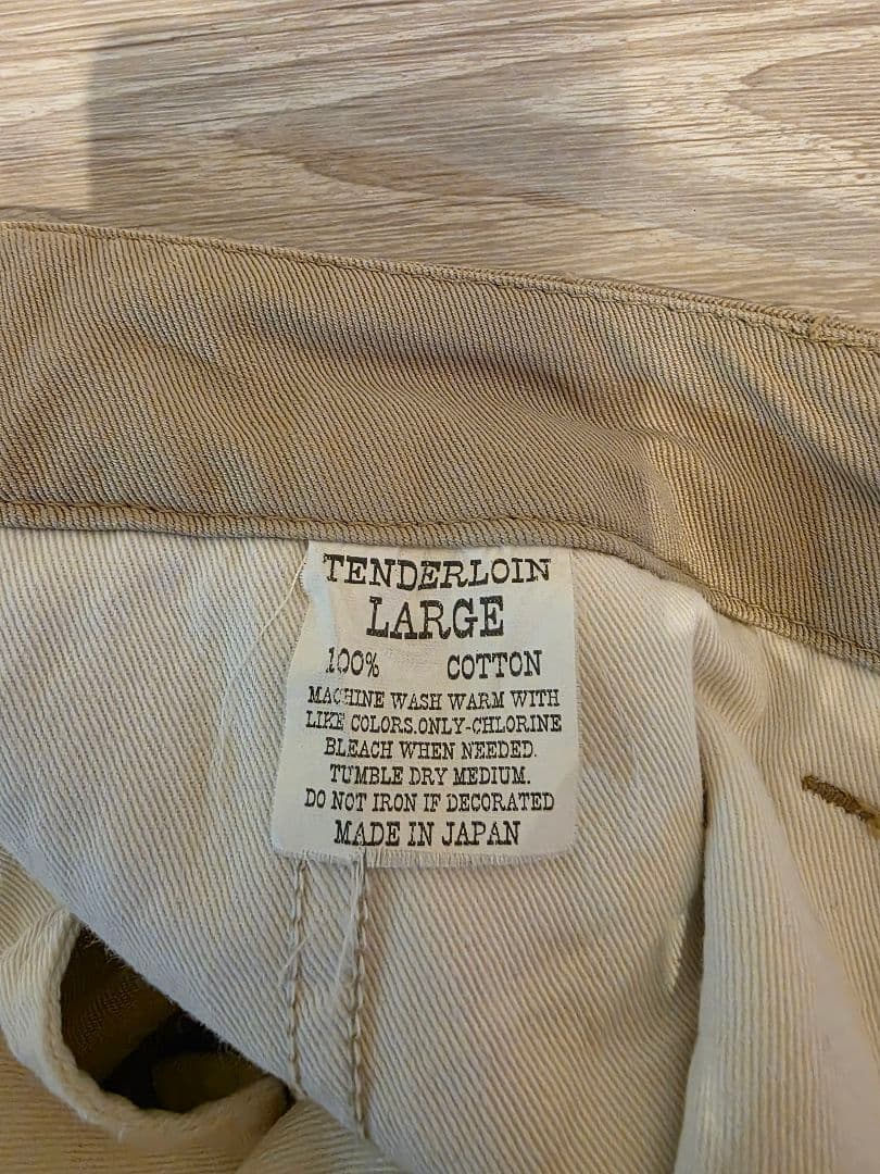 TENDERLOIN テンダーロイン チノパン ワークパンツ Lサイズ