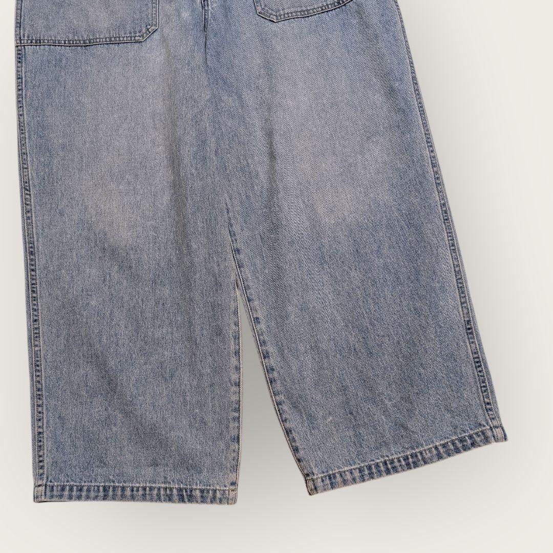 JOHNBULL　10.5オンス デニムオーバーサスペンダーパンツ　S