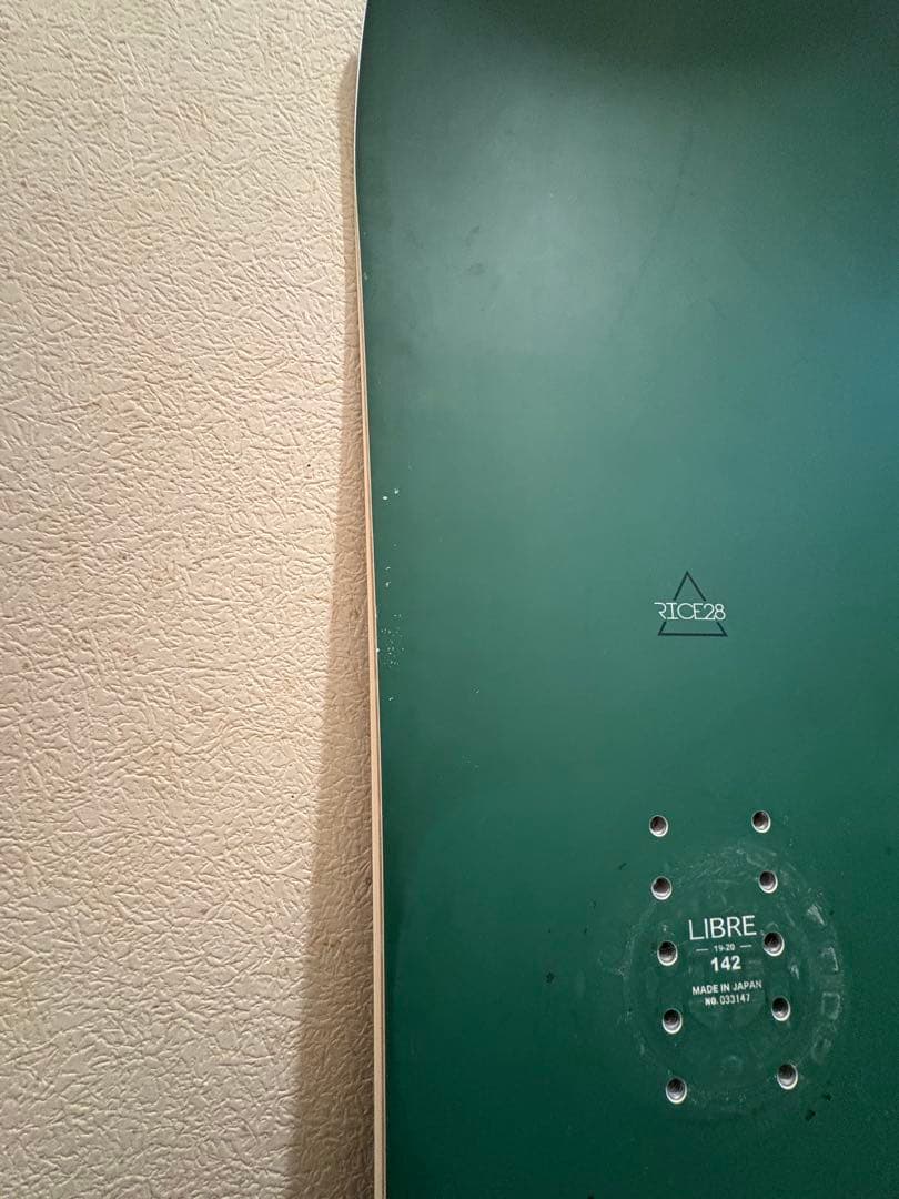 RICE28 LIBRE 142 スノーボード　UNIONビンディング付き可
