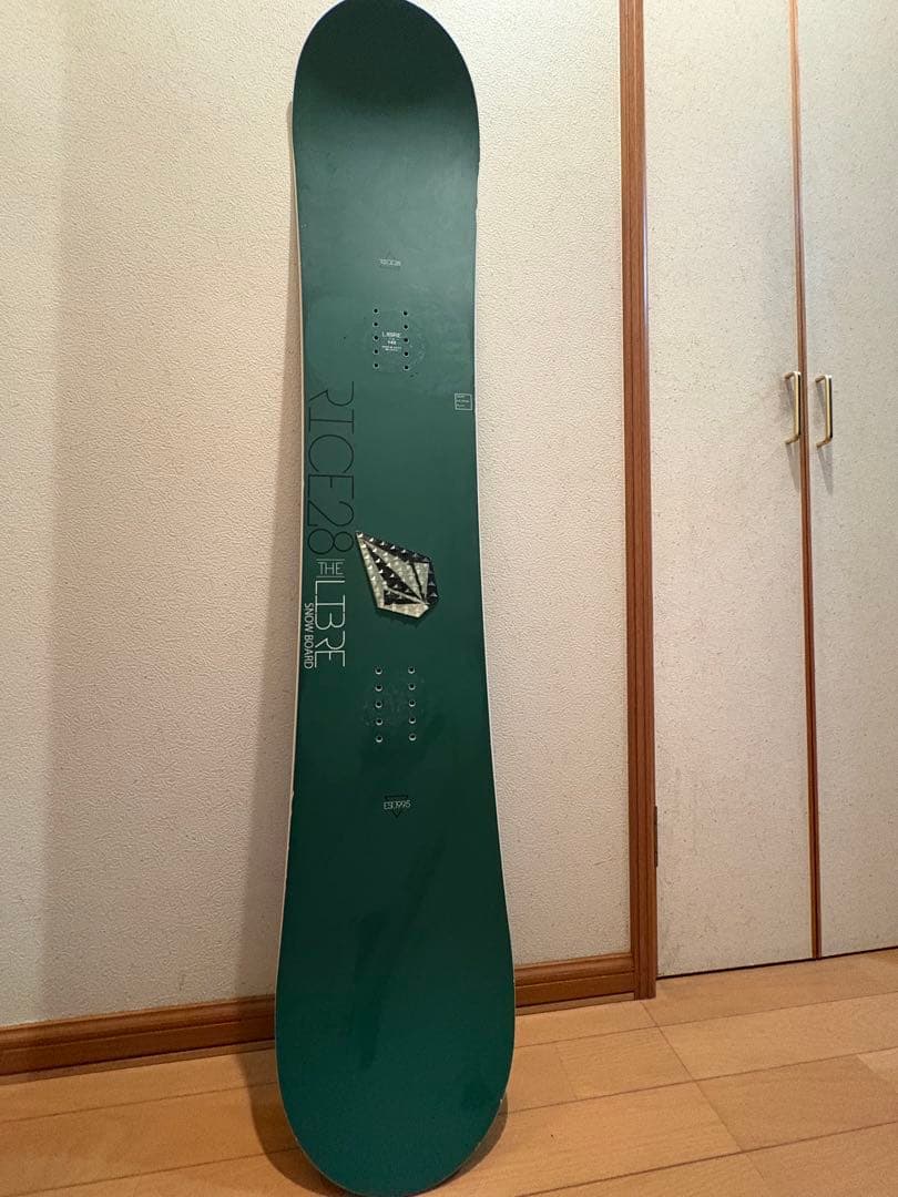 RICE28 LIBRE 142 スノーボード　UNIONビンディング付き可