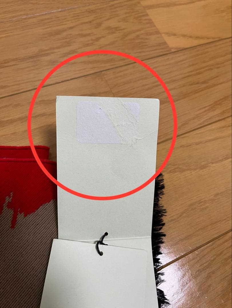 BURBERRY　バーバリー　マフラー　LOVEロゴ　タグ付き未使用品　箱有