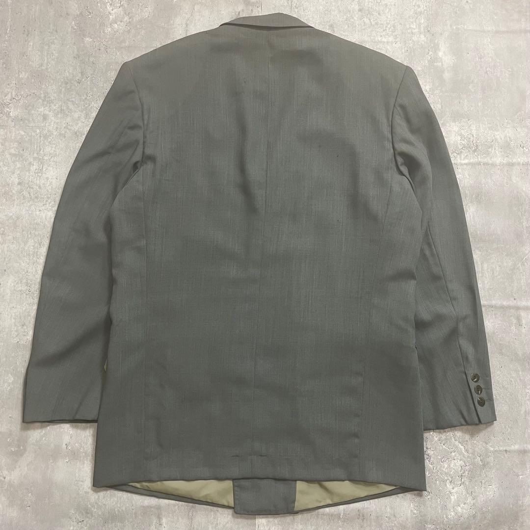 5点セット✨ アルマーニ セットアップ ダブル ピンズ ネクタイシャツ 緑 XL