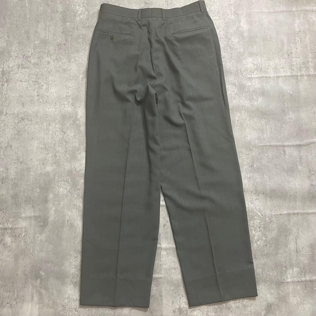 5点セット✨ アルマーニ セットアップ ダブル ピンズ ネクタイシャツ 緑 XL