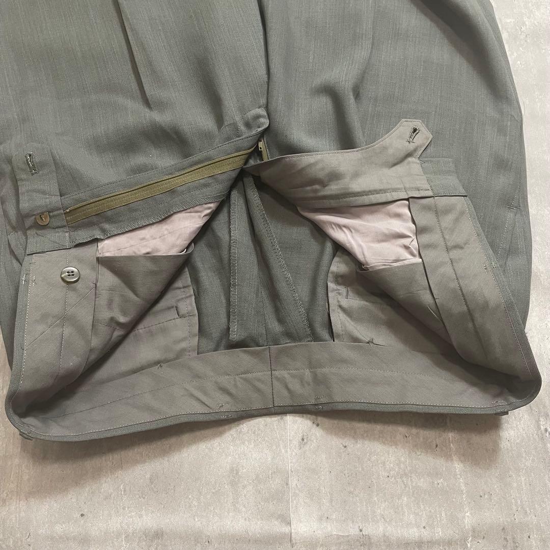 5点セット✨ アルマーニ セットアップ ダブル ピンズ ネクタイシャツ 緑 XL